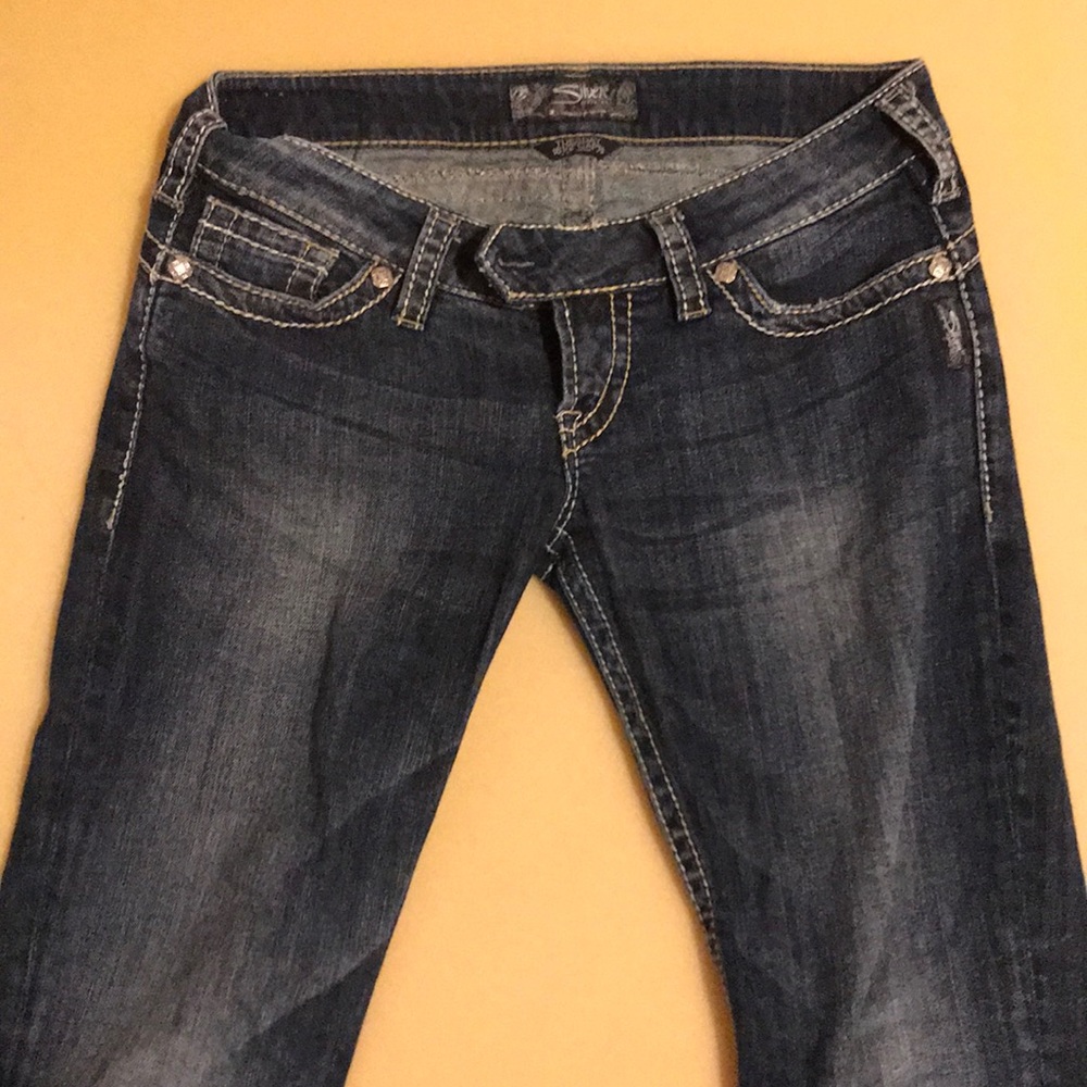 Silver jeans